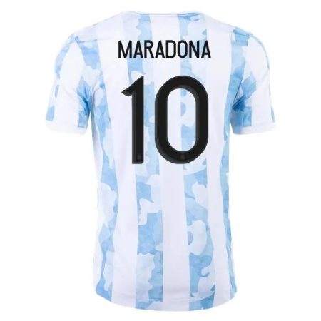 Camisola Argentina Maradona 10 Principal 2021